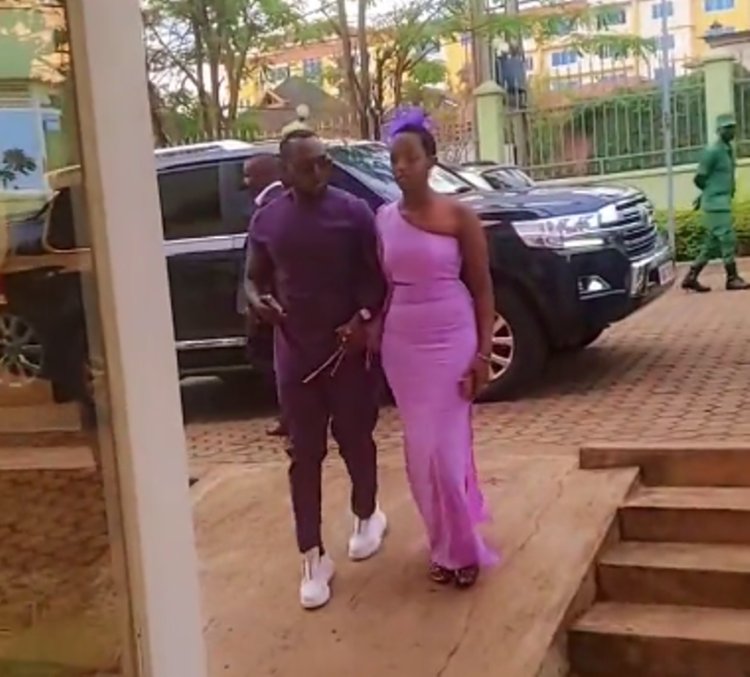 Mu ibanga rikomeye The Ben yasezeranye mu mategeko na Pamella,abatumiwe bamburwa telefone