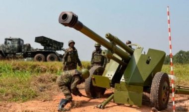 Ingabo za FARDC  zahinduye iminwa y’imbunda za rutura ziyerekeza ku Rwanda