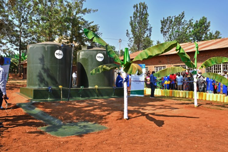 Ngoma:Barashima Ingabo na polisi zatumye batazongera gukoresha amazi mabi y'ikiyaga cya Sake