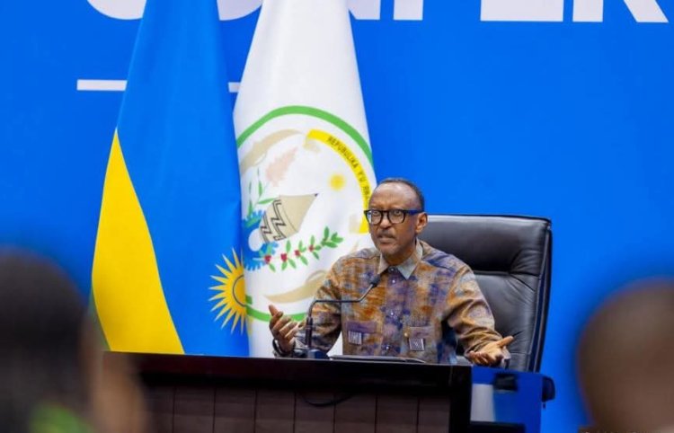 Perezida Kagame yasobanuye impamvu u Rwanda rugerekwaho ibibazo bya RDC
