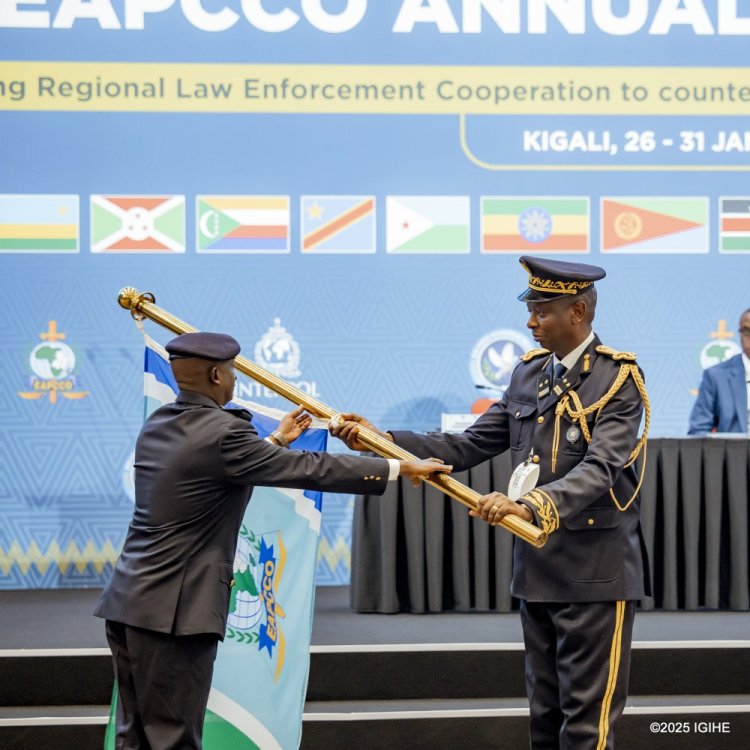 Rwanda Assumes Leadership of EAPCCO, Pledges Regional Security Enhancement