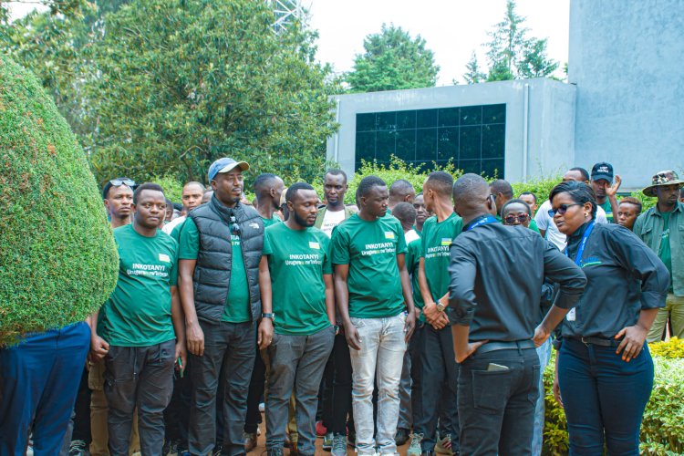 Ngoma:Dutemberane n'itsinda ry'urubyiruko ryagiye ku Mulindi w'intwari [AMAFOTO]