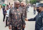 Brig Gen Gakwerere wa FDLR yashyikirijwe u Rwanda yambaye impuzankano y'ingabo za RDC