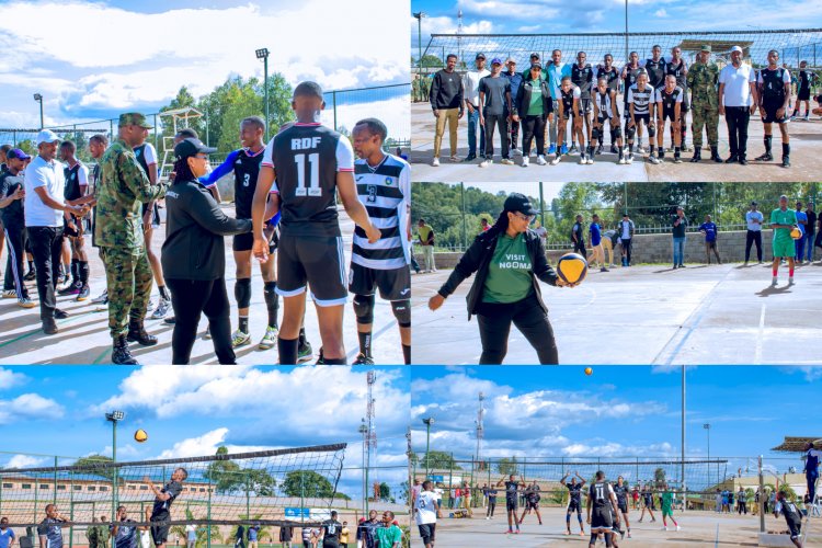 Volleyball:Ngoma VC yatsinze ikipe y'ingabo z'u Rwanda ya BMTC Nasho [AMAFOTO]