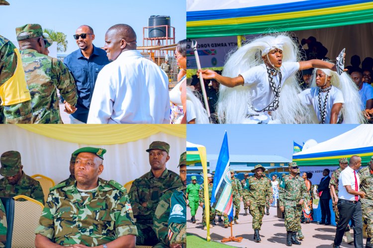 Ibyaranze isozwa ry'ibikorwa by'ingabo za EAC byarimo Umuvugizi w'ingabo z'u Burundi [AMAFOTO]