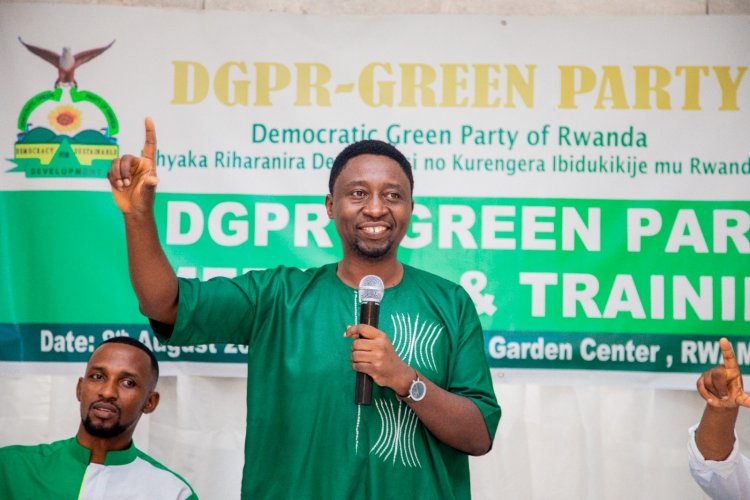 Green Party yibukije abarwanashyaka bayo ko umurwanashyaka mwiza ari uwiteje imbere