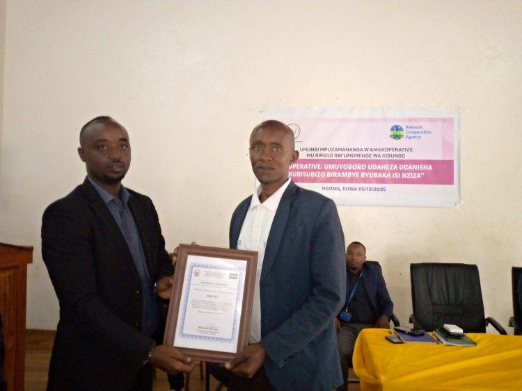 Ngoma: Abari mu makoperative barishimira ko akomeje kubateza imbere