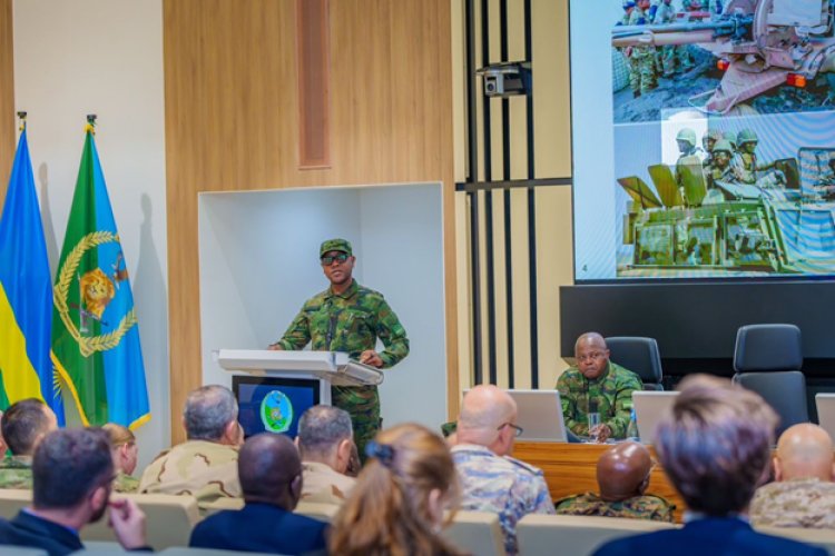 RDF Briefs Defence Attachés on Rwanda’s and Regional Security Situation