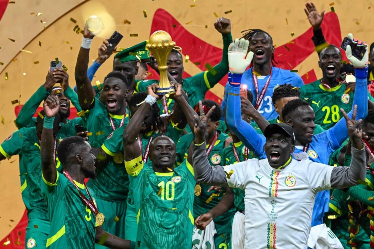 Senegal yambuwe igikombe cya AFCON iheruka gutwara