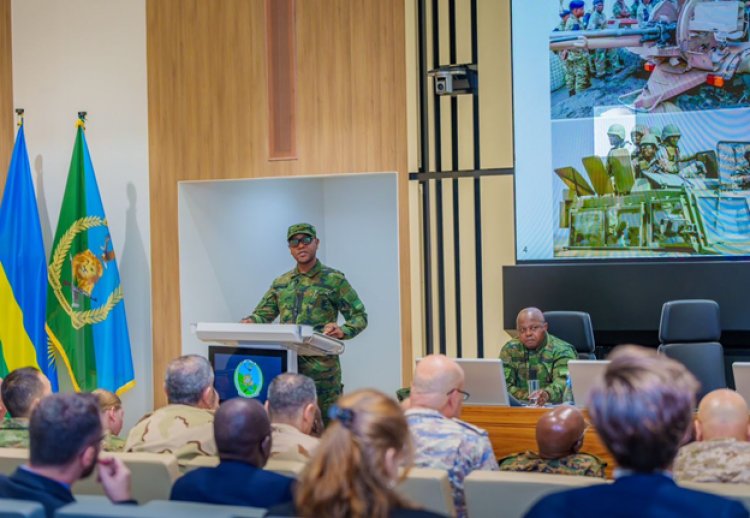 RDF Briefs Defence Attachés on Rwanda’s and Regional Security Situation
